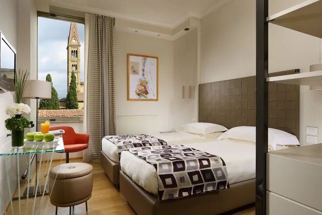 غرفة بريميوم مفردة بسرير مزدوج، Grand Hotel Minerva 1/4