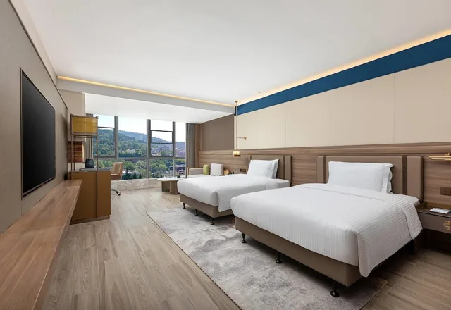 غرفة ديلوكس بسريرين مزدوجين، Days Hotel by Wyndham Tianshui Qinzhou 1/1