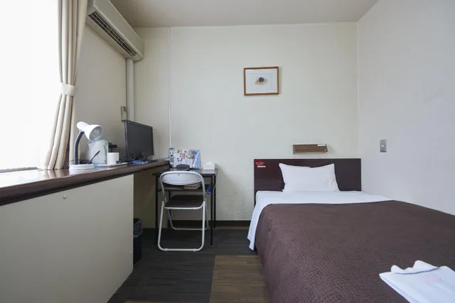غرفة صغيرة بسرير مزدوج للمدخنين، HOTEL SELECT INN TSUYAMA 3/3