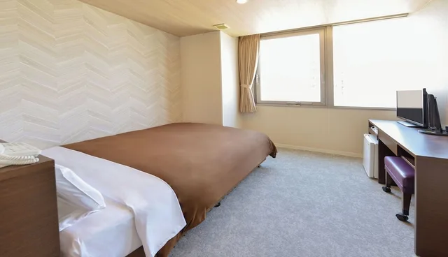 Renovated, Double Bed, Smoking، Hotel New Gaea Domemae 1/2