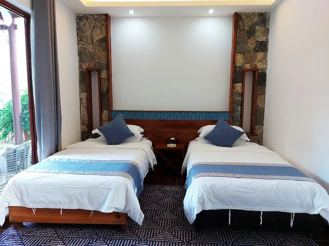 غرفة أساسية بسريرين مزدوجين، Li River Retreat Guangxi 2/2