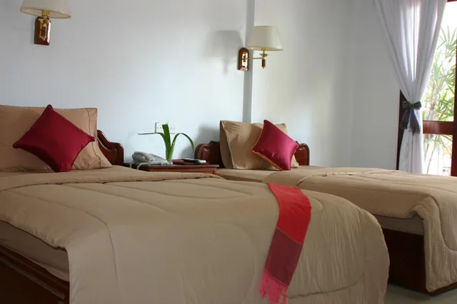 غرفة ديلوكس بسرير مزدوج أو سريرين منفصلين، Mom's Guesthouse 3/5