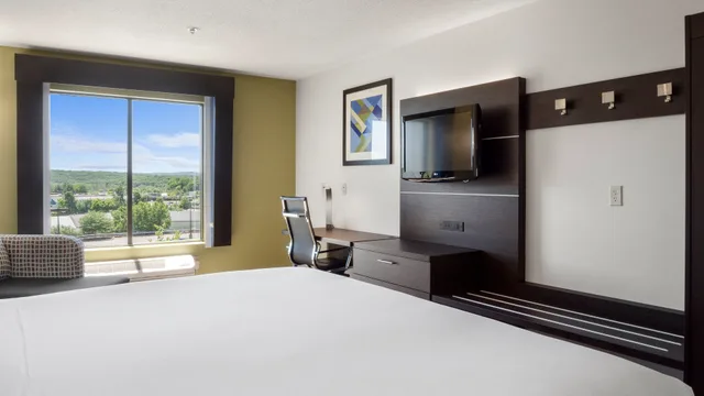 Suite, King Bed, Jetted Tub, Bathtub, Holiday Inn Express Hotel & Suites Newton Sparta 1/2