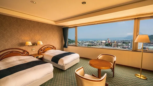 Superior, Twin Beds, Ocean View, Bathtub, Ooedo Onsen Monogatari Premium Hotel Fugetsu 3/6