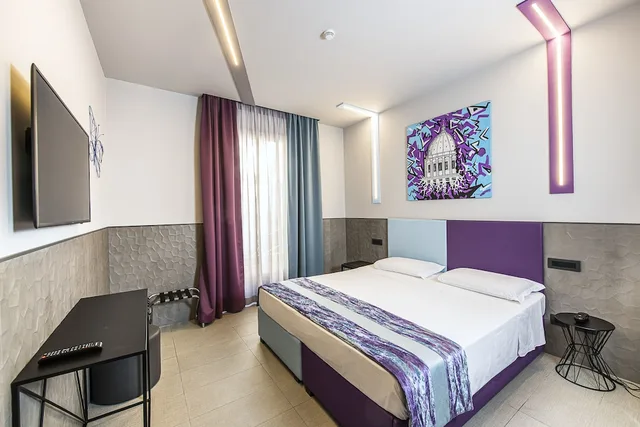 غرفة قياسية بسرير كوين، Relais Dei Papi 3/10
