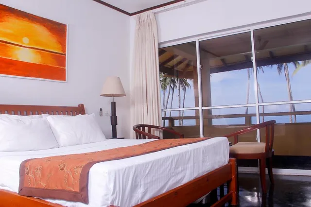 غرفة بسريرين مزدوجين بإطلالة على البحر، Sanmali Beach 1/1