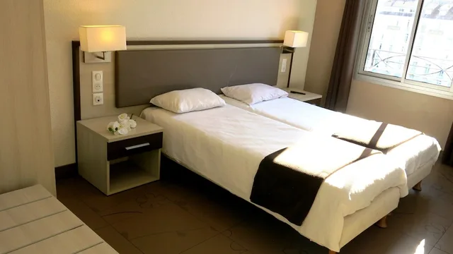 شقة كومفورت بسريرين منفصلين بغرفة نوم واحدة مع أريكة، Apparthotel Le Pelerin 3/7