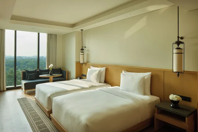 غرفة تنفيذية بسريرين منفصلين، Hotel Tentrem Jakarta 3/9