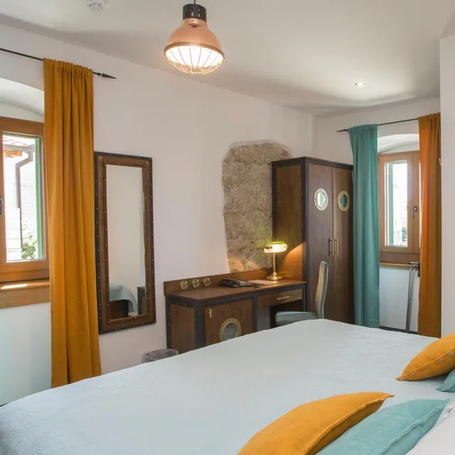 غرفة بسرير مزدوج أو سريرين منفصلين، Villa Diana 8/10