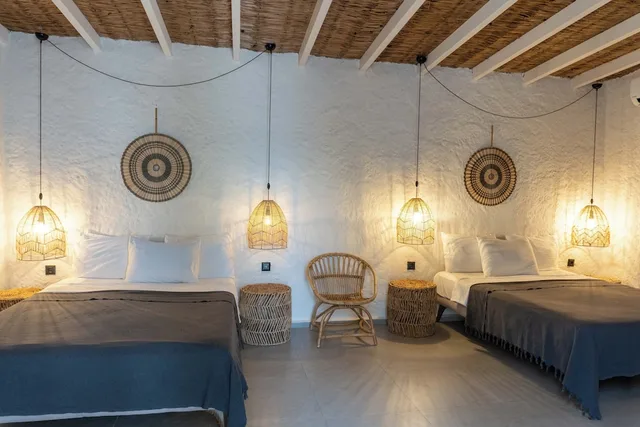 غرفة فاخرة رباعية بسريرين كوين، Agustos Hotel Alacati 3/10