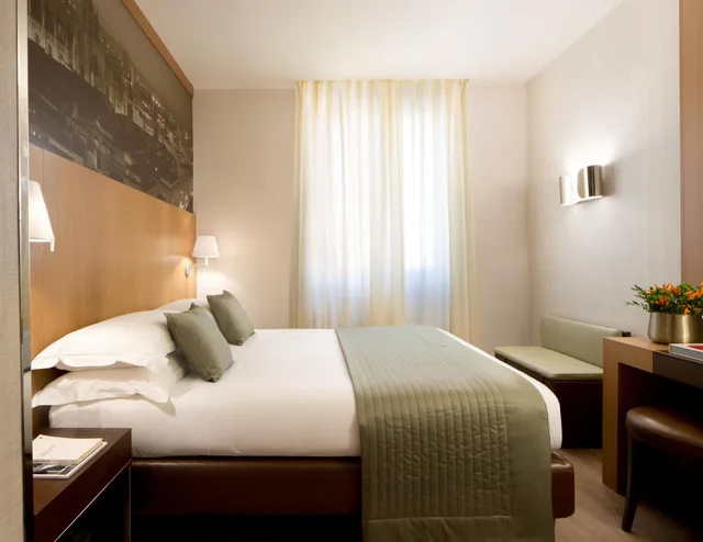 غرفة مفردة بسرير مزدوج، Starhotels Ritz 3/10