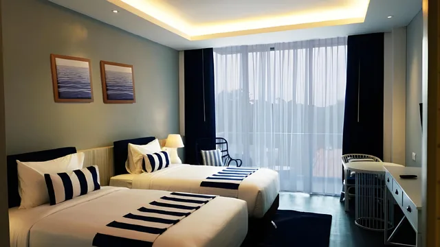 غرفة ديلوكس بسرير كينج، Swiss Belresort Belitung 1/1