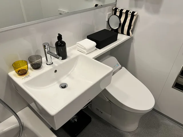 غرفة قياسية بسرير مزدوج، Citadines Harbour Front Yokohama 2/2