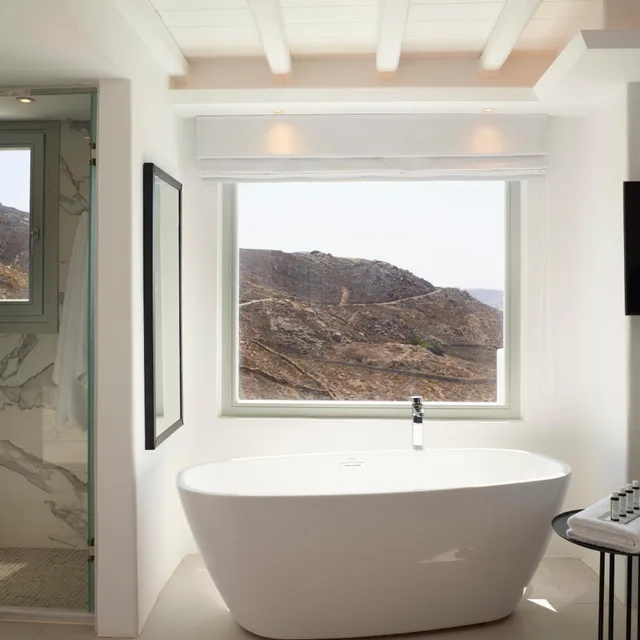 جناح تنفيذي بإطلالة على البحر بمسبح خاص، Epic Blue Suites & Villas 3/3