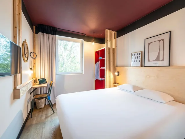 غرفة بسرير مزدوج، Greet hotel Montagnat Bourg en Bresse Sud 1/5