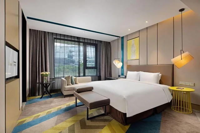 غرفة بزنس بسرير كوين، MiniMax Premier Hotel Shanghai Hongqiao 2/2
