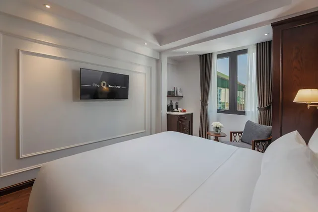 غرفة ديلوكس بسرير مزدوج أو سريرين منفصلين، The Q Boutique Hotel 1/3