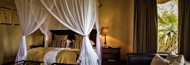 غرفة فاخرة بسرير مزدوج أو سريرين منفصلين، Hitgeheim Country Lodge Eco Reserve 4/6