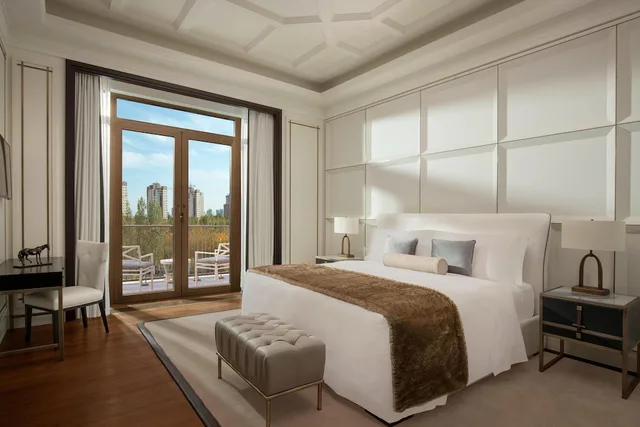 جناح ملكي بسرير كينج بإطلالة على النهر بغرفة نوم واحدة، THE ST. REGIS ASTANA 1/1