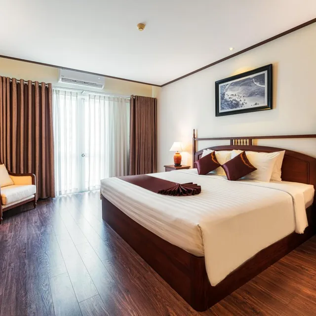 غرفة ديلوكس بسرير مزدوج، Tran Vien Dong Hotel 1/3