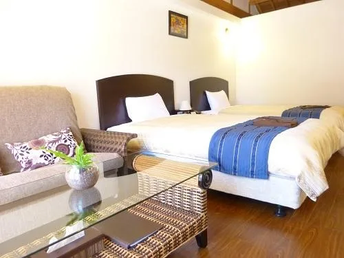 غرفة قياسية بسريرين منفصلين، Hotel Peace Island Taketomishima 3/3