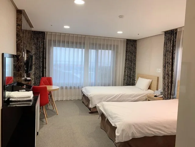 غرفة قياسية بسريرين منفصلين، Dream Jeju Hotel 3/8