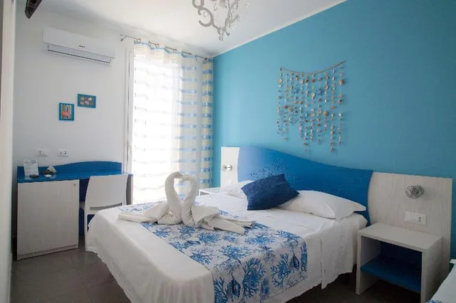 غرفة بسريرين مزدوجين بشرفة في الملحق، Hotel Arte Mare 1/1