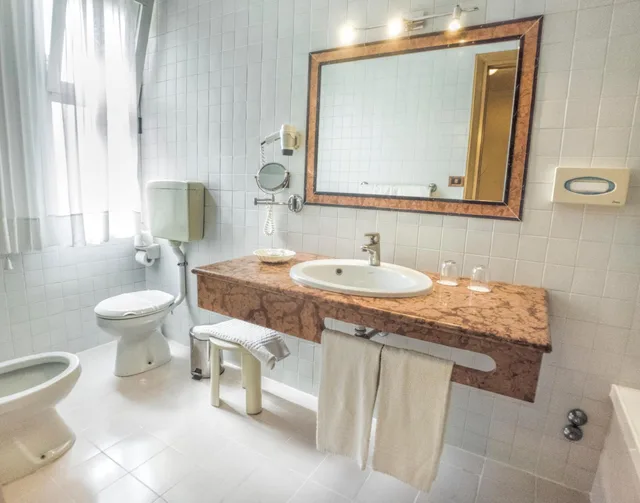 غرفة اقتصادية بسرير مزدوج أو سريرين منفصلين، Hotel Aurora Terme 9/10