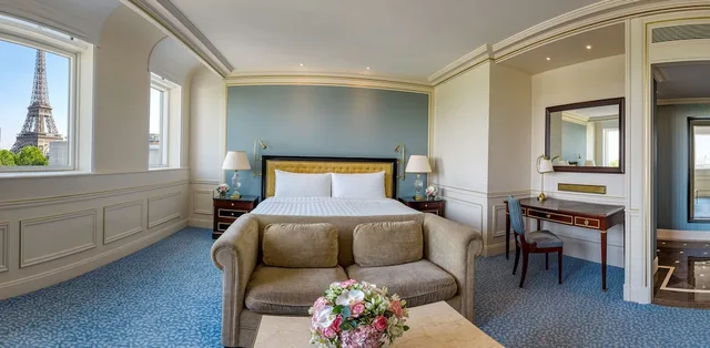 Room, King Bed, Eiffel View، Shangri-La Paris 2/8