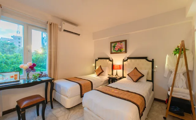 غرفة بإطلالة على المدينة مفردة بسريرين منفصلين، Bellevue Hotel 4/4