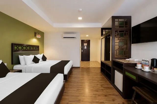 جناح عائلي بسريرين مزدوجين، Swiss Heritage Boutique Hotel Jonker Street Melaka 9/11