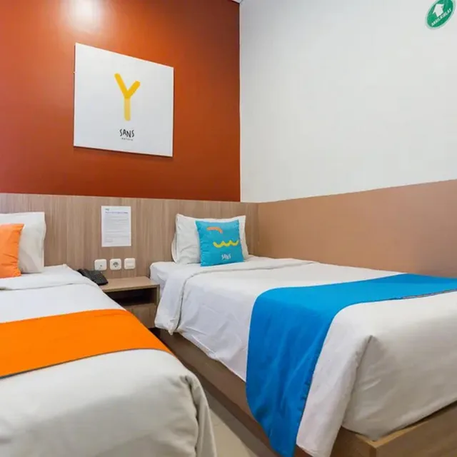غرفة سوبيريور بسريرين منفصلين، Sans Hotel Rajawali Surabaya 1/10