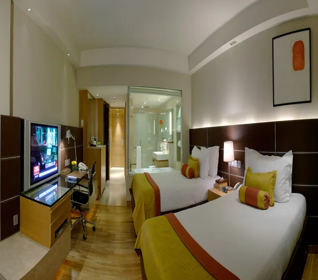 غرفة كلوب تنفيذية بسرير مزدوج، The Lalit New Delhi 1/1