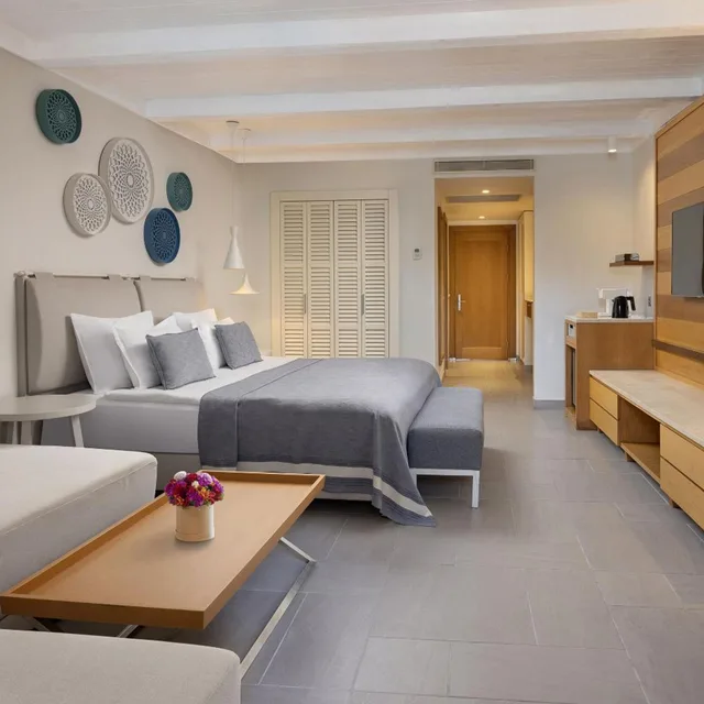 غرفة سوبيريور بسرير كينج بإطلالة على البحر، Titanic Luxury Collection Bodrum 3/6