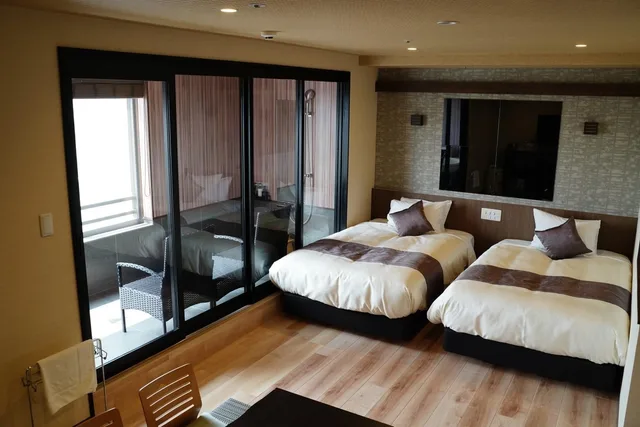Japanese Western, Deluxe, Outdoor Bath، LiVEMAX Resort Kaga-Yamashiro 2/5