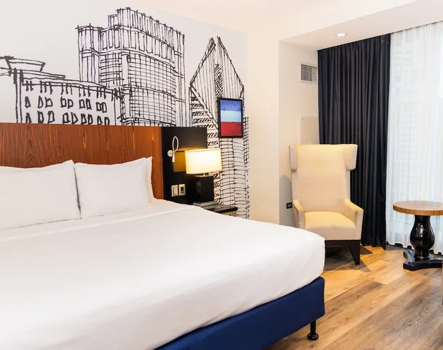 غرفة ديلوكس بسرير كينج لذوي الإعاقة، Radisson Blu Aqua Hotel, Chicago 3/9