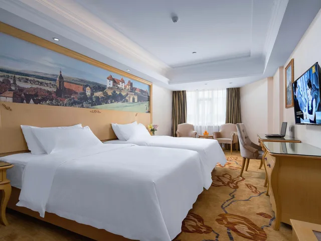 غرفة بزنس بسريرين منفصلين، Vienna Hotel (Guangzhou railway station & Xiaobei subway station) 2/3