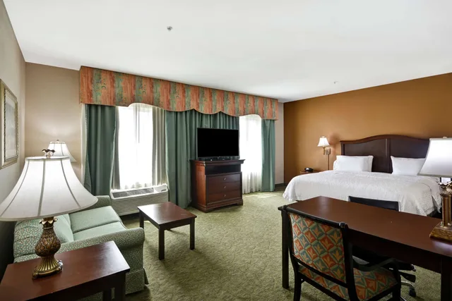 غرفة بسرير كينج مع أريكة، Hampton Inn Corpus Christi 1/4