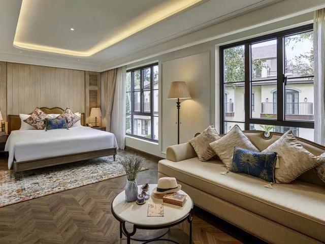 غرفة عائلية بسرير كينج وسرير بطابقين، Mercure Da Lat Resort 2/10