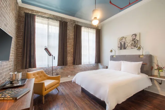غرفة بريميوم بسرير كينج، The Old No. 77 Hotel & Chandlery 4/10