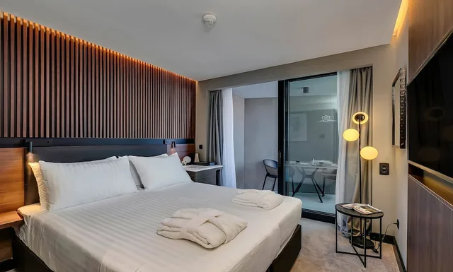 غرفة قياسية بشرفة مفردة بسرير مزدوج، Boutique Hotel Noemia 2/5