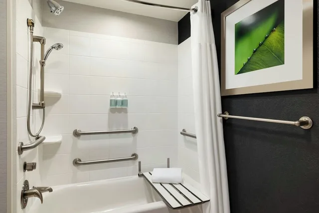جناح بسرير كينج بشرفة بغرفة نوم واحدة مع أريكة، Courtyard Marriott Greenville 4/6
