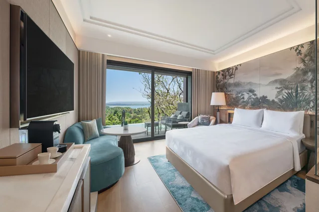 جناح فاخر بسرير كينج بإطلالة على الحديقة، JW Marriott Goa Vagator 4/6