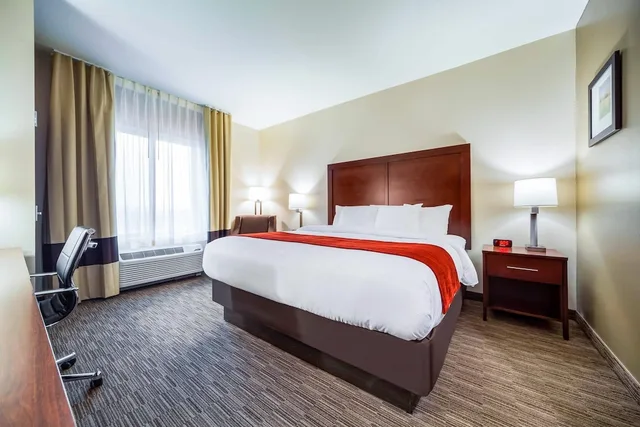 غرفة قياسية بسرير كينج، Comfort Inn and Suites North Platte I-80 5/9
