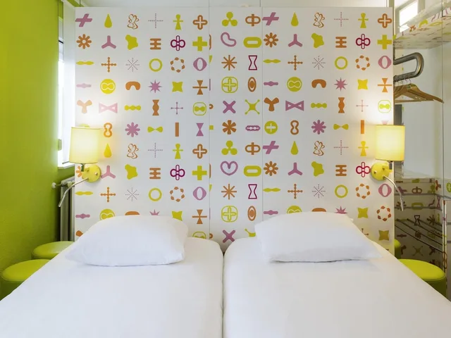 غرفة قياسية بسريرين منفصلين، Ibis Styles La Louviere 5/8