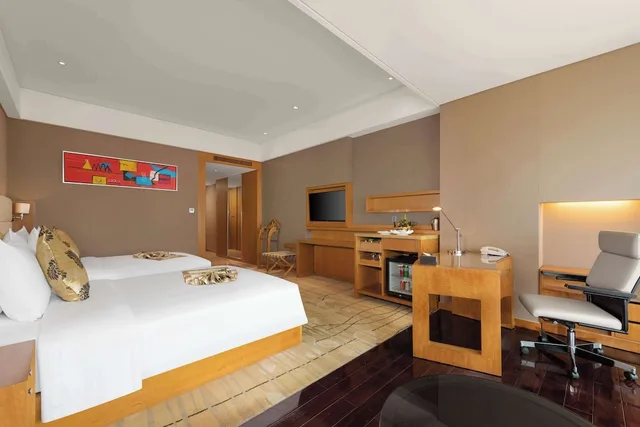 غرفة تنفيذية بسريرين منفصلين، Wyndham Putian Downtown 3/3