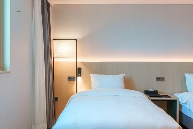غرفة ديلوكس بسرير مزدوج وسرير فردي، Ibis Styles Ambassador Jeonju City Centre 3/5