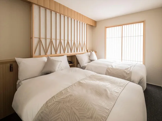 غرفة ديلوكس بسريرين منفصلين، Tomoya Residence Hotel Kyoto Nijo Takakura 1/1