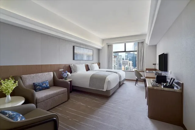 غرفة بريميوم بإطلالة على المدينة، Hopewell Hotel 1/3
