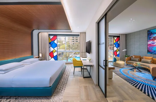 1 Bedroom, Family Suite, Palm, Kitchen, Andaz By Hyatt Residence - Palm Jumeirah 3/5